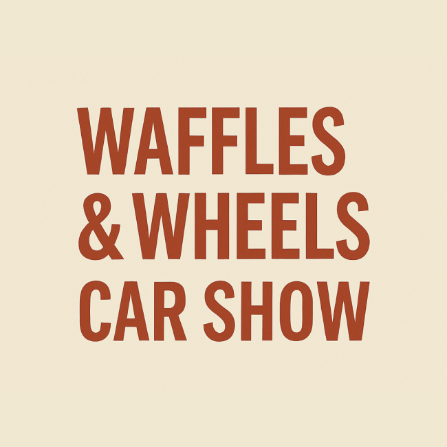 Waffles and Wheels Car Show